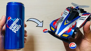 Homemade Mini 4WD Victory MAGNUM Using Pepsi Cans | Ultra-lightweight | Save Those Cans♻️