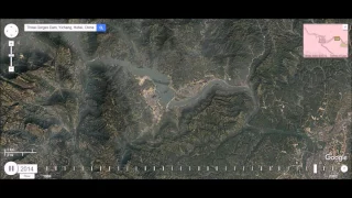 Three Gorges Dam, China, Landscape - Before And After