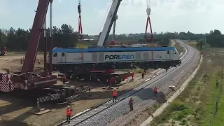 Video Sacyr. Primeras pruebas en el Ferrocarril Central de Uruguay