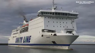 Ferry Line Ystad - Świnoujście  Part I (Ferry Trip on Polonia & Skania)