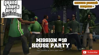 Gta San Andreas Mission #18. House Party. #gta #cj