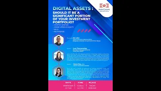 Webinar - Digital Assets - A Significant Portion of Your Investment Portfolio?