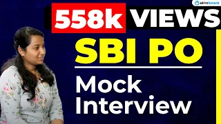 SBI PO Interview Questions ||  SBI PO Mock Interview || Bank Interview Preparation