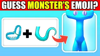 Guess The MONSTERS By EMOJI | RAINBOW FRIENDS CHAPTER 2 and GARTEN OF BANBAN 5) + ALL JUMPSCARES