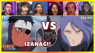 Tobi VS Konan | Reaction Mashup  [Naruto Shippuden 252,253] ナルト 疾風伝