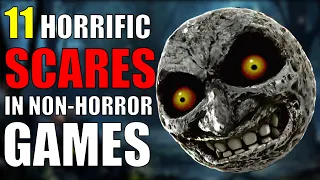 11 ABSURDLY Scary Things in Non-Horror Games