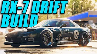 WIDEBODY MAZDA RX 7 DRIFT BUILD ON NEED FOR SPEED UNBOUND