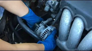 How To Remove & Install Alternator 2003-2007 Honda Accord | DIY Auto Repair By Young Mechanic Aiman