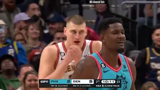 Nikola Jokic Highlights (41 pts 15 asts 15 rebs) | Dec 25 | PHX vs DEN