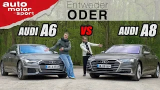 Audi A6 vs A8| Entweder ODER | (Vergleich/Review) auto motor und sport