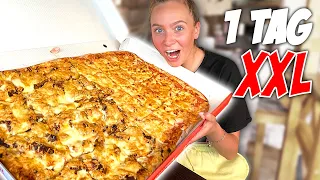 1 Tag NUR XXL essen! **ZU VIEL** |CARAMELLA