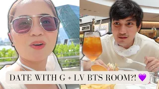 MOMMY/DADDY SHOPPING IN SINGAPORE + VISITING LOUIS VUITTON BTS ROOM! (April 8, 2022.) | Anna Cay ♥