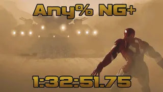 Iron Man (PC) - Any% NG+ Speedrun 1:32:51.75 [World Record]