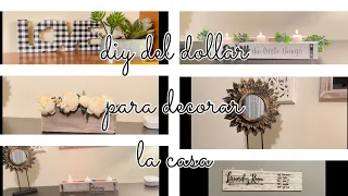 manualidades de dollar tree para la decoracion de tu casa/ dollars tree diy