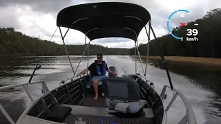 4.1m Tinny with 30hp Yamaha 2 Stroke on George’s River NSW