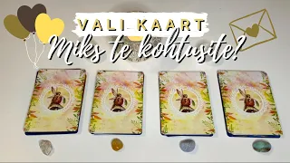 MIKS TE KOHTUSITE? 🤔🌈💛 (Vali kaart)