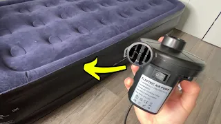 Electric Air Pump: How to Inflate and Deflate Air Bed Mattress