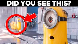 13 Things ONLY ADULTS Noticed (MINIONS and DESPICABLE ME)!