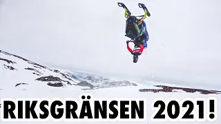 SKOTERVLOGG | RIKSGRÄNSEN 2021!  Del1 | Whippar, Flippar och Långa hopp! | sista svängen