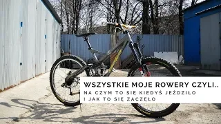 Wszystkie moje rowery czyli...na czym to się kiedyś jeździło