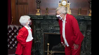 Gov. Ivey Meets Little Cate "Kay Ivey" McGriff
