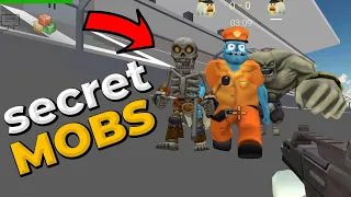 Secret Mobs in Chicken Gun Game Чикени Ган | DotDorDee Gaming