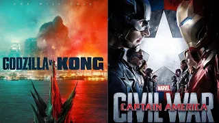 Godzilla vs Kong/Captain America Civil War Trailer Mashup