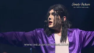 Simply Jackson : Number One Michael Jackson Tribute Act Chepstow Castle 2018  Black Or White