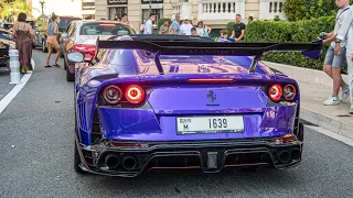 830HP Ferrari 812 GTS Mansory Stallone - Cold Start Up and Driving in Monaco!