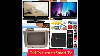 MxQ 4k PRO 5g Turn OLD TV TO ANDROID SMART TV