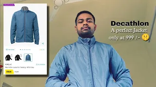 Decathlon Men Puffer Jacket for Trekking - MT50 Grey . 3 months Review . 🤟🔥