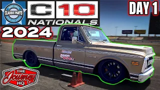 C10 Nationals 2024 Day 1 Show Coverage & AutoCross Ride Along