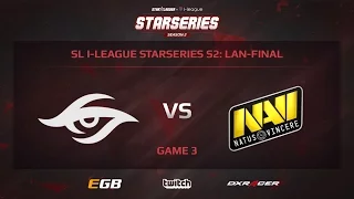 Secret vs Na`Vi, Game 3, SL i-League StarSeries S2, LAN-Final