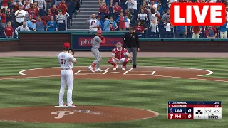 MLB LIVE🔴 Los Angeles Angels vs Philadelphia Phillies - 28th August 2023 | MLB Full Game - MLB 23