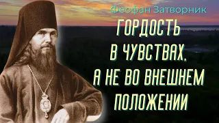 Гордость почти нельзя заметить в себе! Как проявляется Гордость в нас?  - Святитель Феофан Затворник