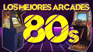 Los 20 mejores juegos de MÁQUINAS ARCADE de los 80s [1981-1990 MAME]