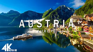 FLYING OVER AUSTRIA (4K UHD) - Relaxing Music Along With Beautiful Nature Videos - 4K Video Ultra HD