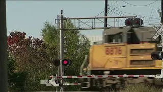 What's changed at dangerous railroad crossing?