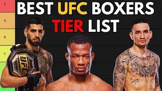 The Best Boxers In The UFC Tier List