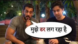 'मुझे डर लग रहा है' SALMAN KHAN with SOHAIL KHAN'S SON NIRVAAN SCARED AT FARMHOUSE in Lockdown