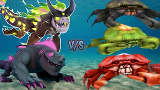 ✅Hungry Shark Evolution - The Bahamoth &  Bellhellmoth vs All Crab 🦀 Boss Evolution Hack Gems Coins