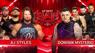 AJ Styles Vs Dominik Mysterio - WWE Raw 17/10/2022 (En Español)