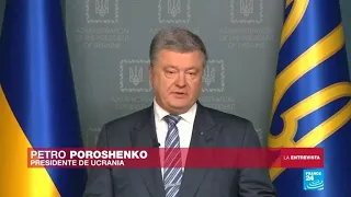 Petro Poroshenko: “los marineros ucranianos no son criminales, son prisioneros de guerra”