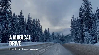 Magical Drive from Banff to Invermere.