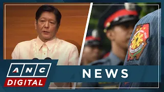 PNP mass resignations new approach vs drug trafficking: Marcos Jr | ANC