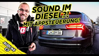 Audi A6 C7 3.0 Diesel | Soundgenerator per Appsteuerung | by BBM Motorsport