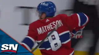 Canadiens' Mike Matheson Goes Coast-To-Coast And Buries His Own Rebound To Even The Score
