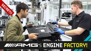 Mercedes-AMG Engine Factory!! + Official CUSTOM AMG Studio!!