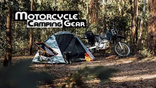 Motorcycle Camping Gear | What I Pack In 2024