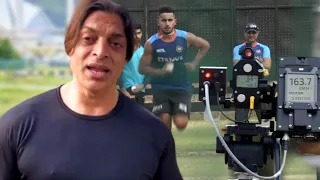 Shoaib Akhtar Reaction on Umran Malik Broke the Fastest Ball World Record throwing Speed 163.7 km/h